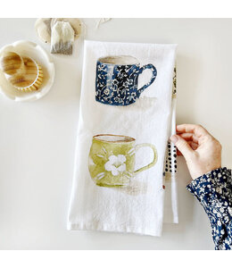 Emily Lex Studios Mugs Tea Towel