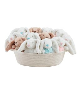 MudPie Bunny Pom Pom Rattle