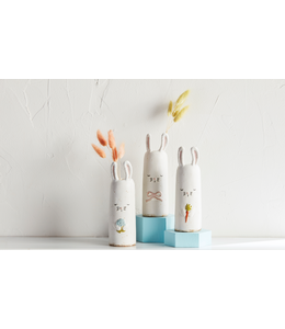 MudPie Carrot Bunny Bud Vase