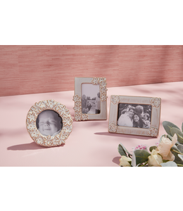 MudPie Horizontal Flower Mini Frame