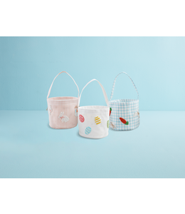MudPie Easter Egg Beaded Bucket