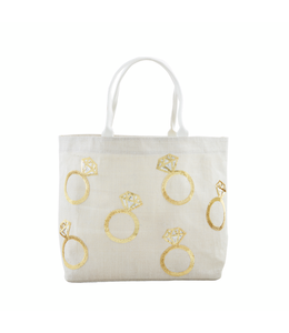 MudPie Bride Sparkle Tote