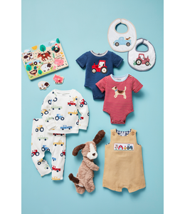 MudPie Farm Baby Bodysuit