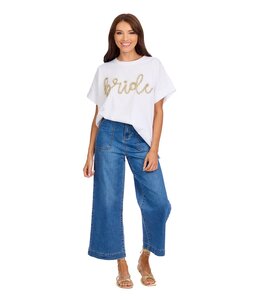 MudPie Bride Sparkle Top