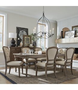 Liberty Furniture Americana Farmhouse Table and 6 Chair Set