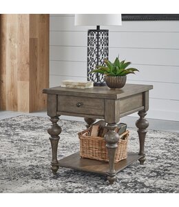 Liberty Furniture America Farmhouse  Drawer End Table