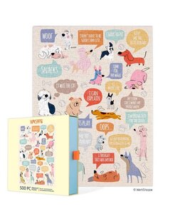 WerkShoppe If Dogs Could Talk 500 Piece Puzzle