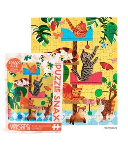 WerkShoppe Cat Tree 100 Piece Puzzle Snax