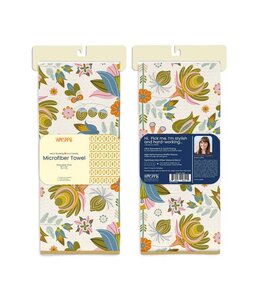 WerkShoppe Cottage Floral Microfiber Kitchen Towel