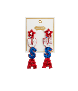MudPie 4th of July Earring