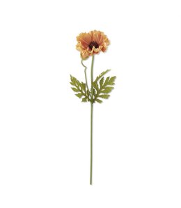 K&K Interiors Light Orange Real Touch Poppy (25.5 Inch)