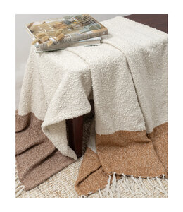LR Home Ivory/Orche Throw