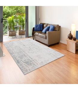 LR Home Michelle Cream/Coconut 5'3" x 7'3" Area Rug