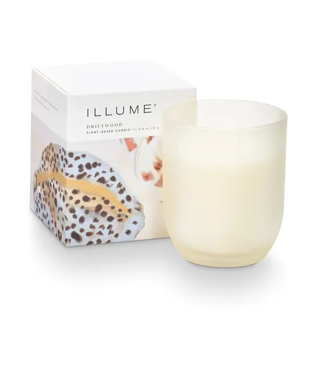 Illume Driftwood Baby Boxed Glass Candle