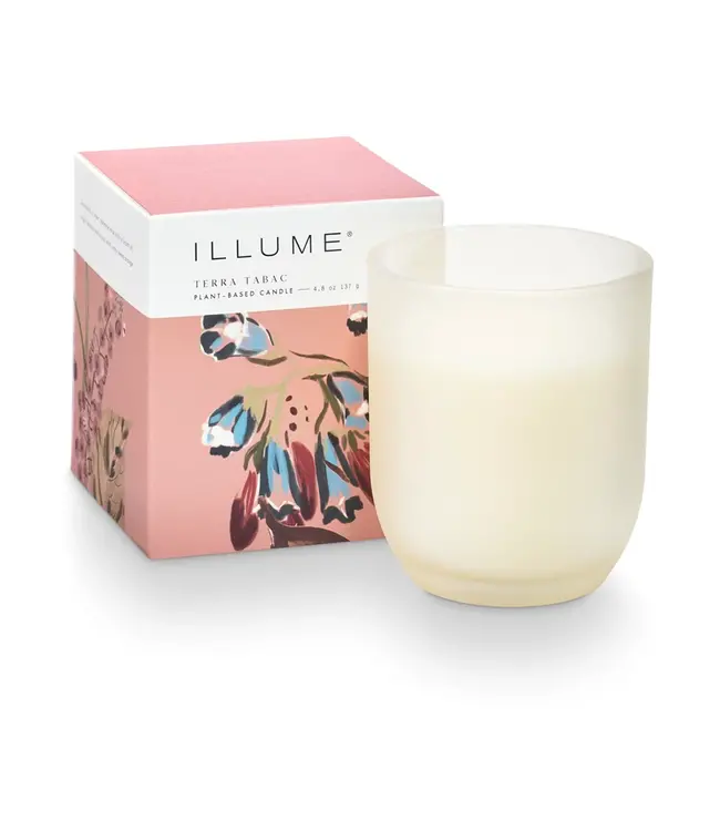 Illume Terra Tabac Baby Boxed Glass Candle