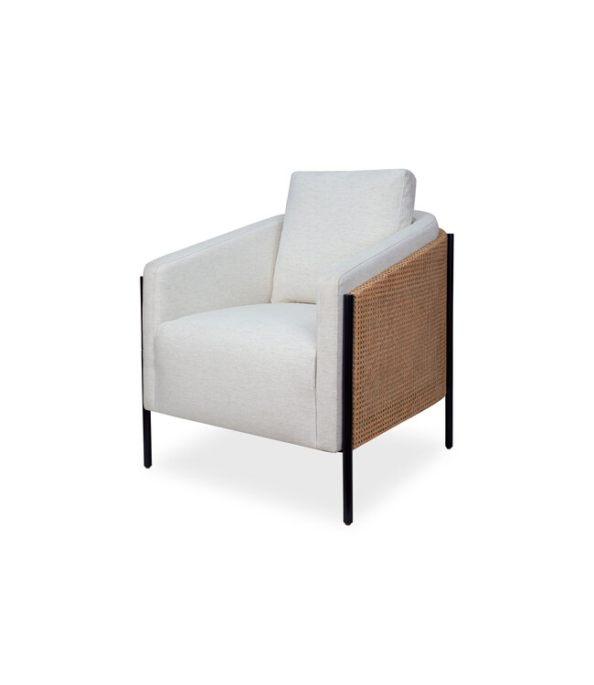 LR Home Snow Accent Chair