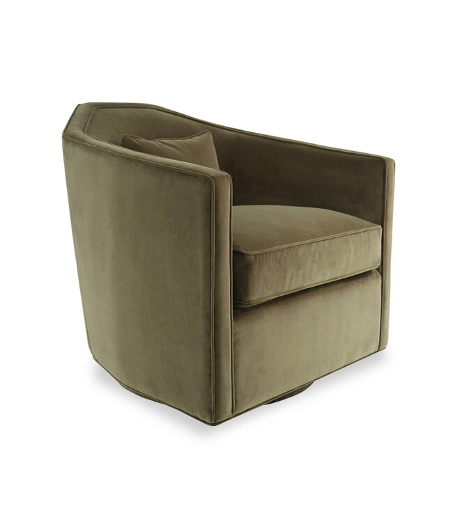 LR Home Olive Swivel Chair