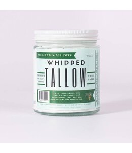 Lady May Tallow Eucalyptus Tea Tree Whipped Tallow (9oz.)
