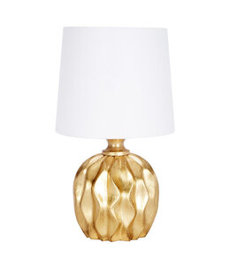 Old World Design Oscar Gold Leaf Mini Table Lamp