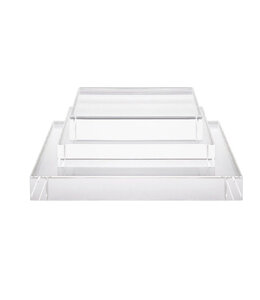 Old World Design Small Square Crystal Riser