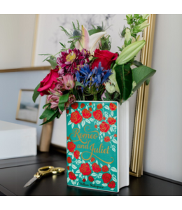 Steel Mill & Co Large Book Vase, Romeo and Juliet