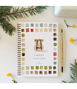 Emily Lex Studios Camping Watercolor Workbook