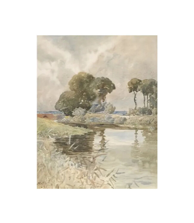 Jeffan Landscape with Stream