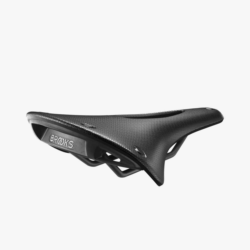 Brooks C17 Carved All Weather Saddle - Steel, Black, Men's