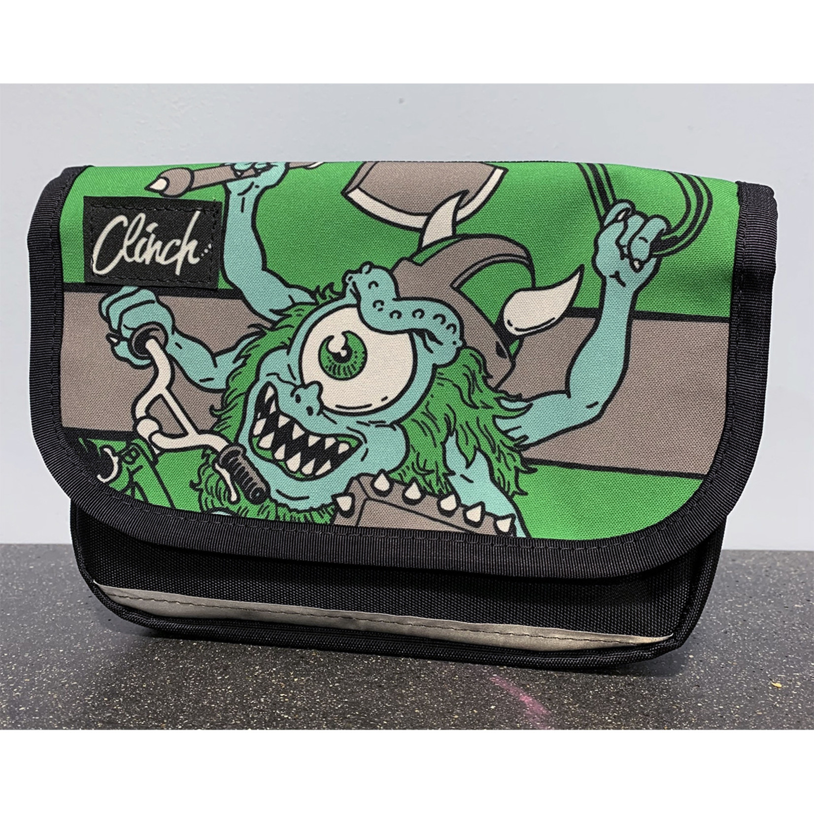 Clinch Battle Road Bikes/Clinch Hip Pouch w/Flap Battle Monster