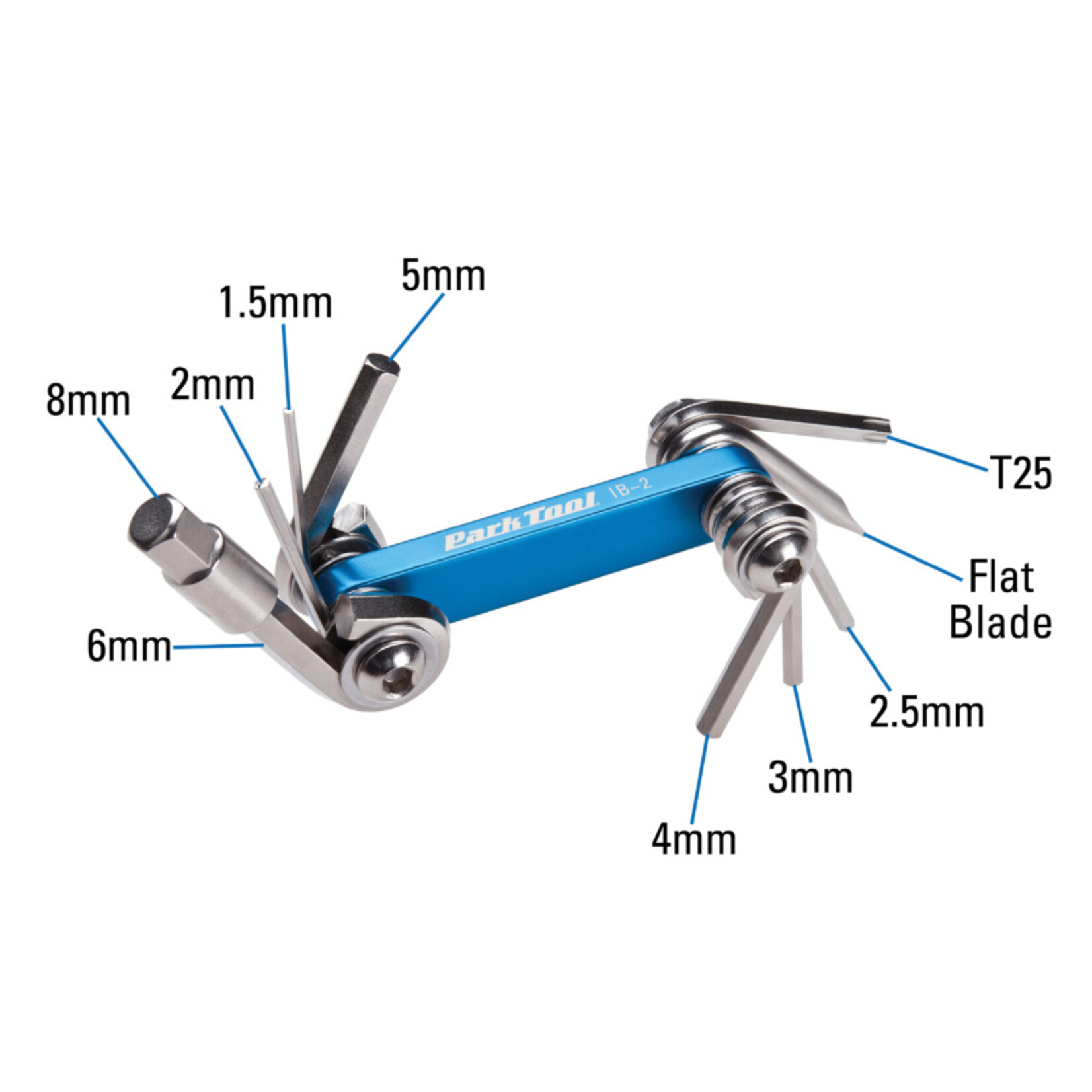 PARK TOOL Park Tool IB-2 I-Beam Mini Folding Multi-Tool
