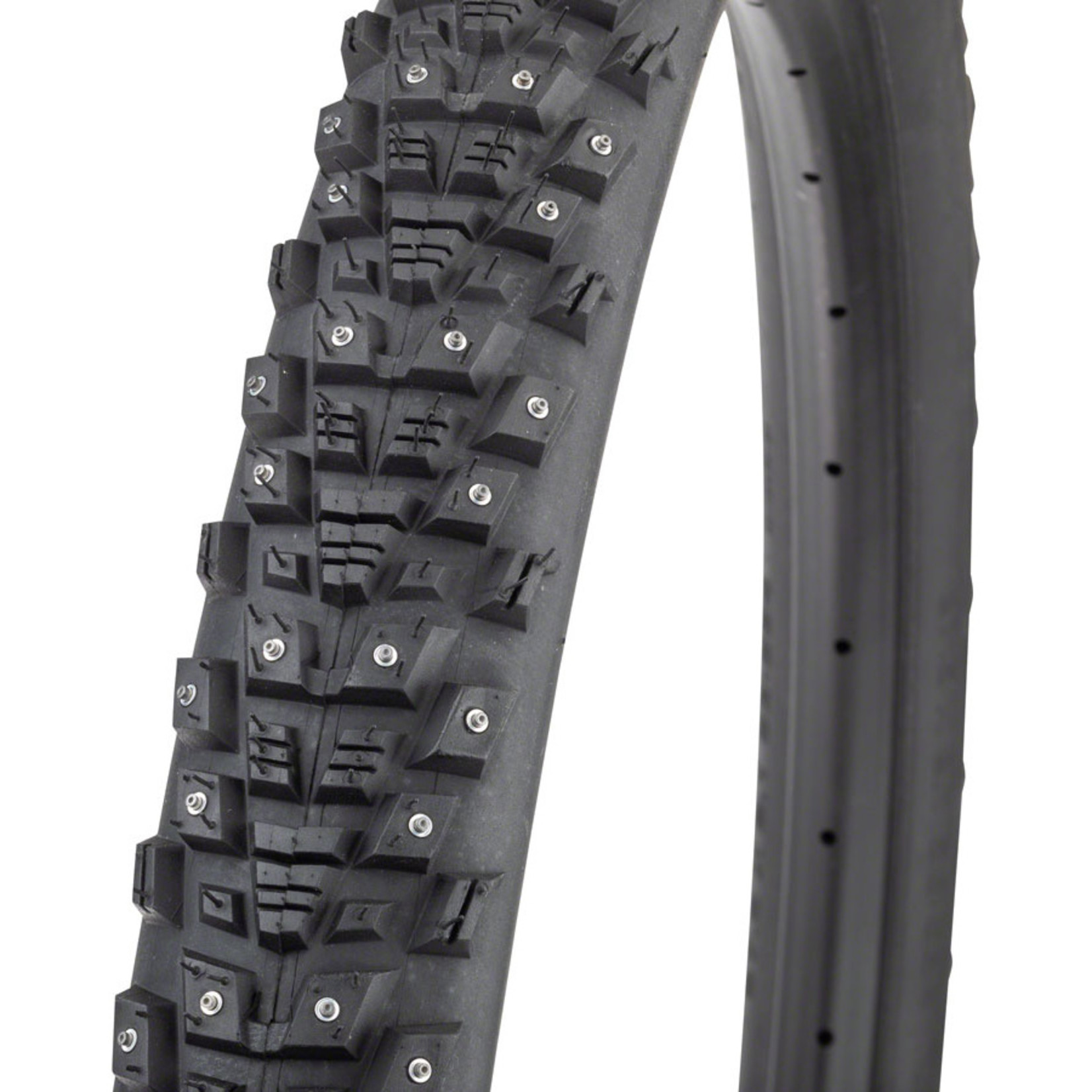 45NRTH 45NRTH Kahva Studded Tire, 29 x 2.25 Tubeless, Folding, Black