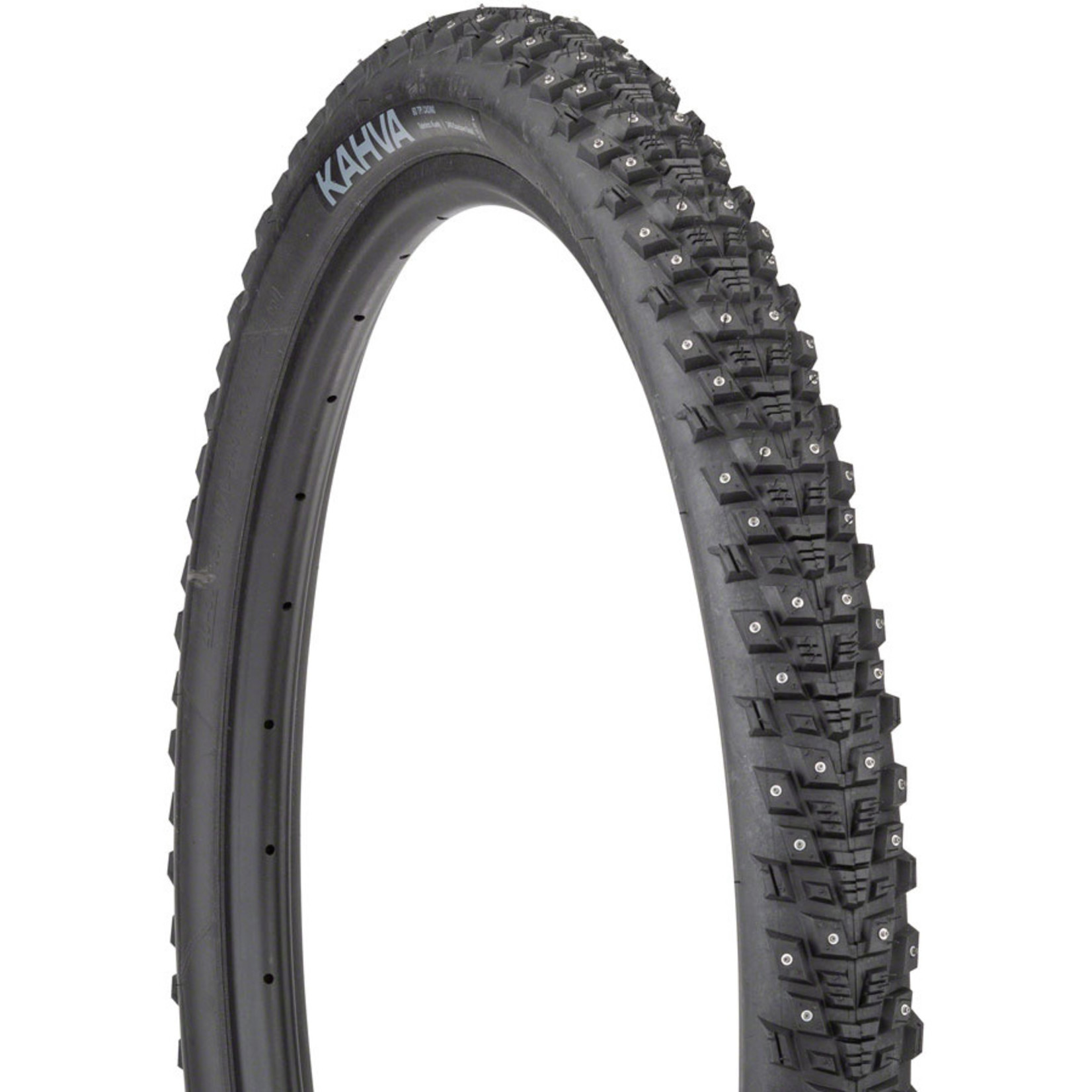 45NRTH 45NRTH Kahva Studded Tire, 29 x 2.25 Tubeless, Folding, Black