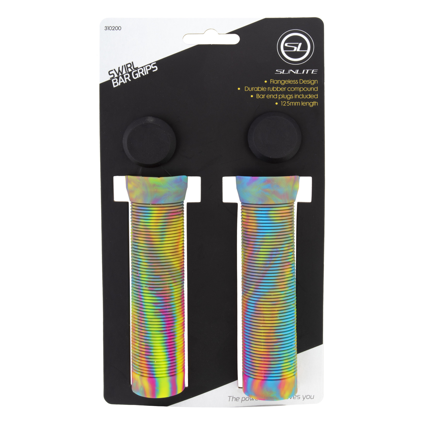 SUNLITE Sunlite Multi-Color Swirl Grips 125mm