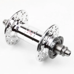 Phil Wood Phil Wood, High Flange Rear Track Hub Double Fixed Pro Bolt 32h 120mm, high polish silver