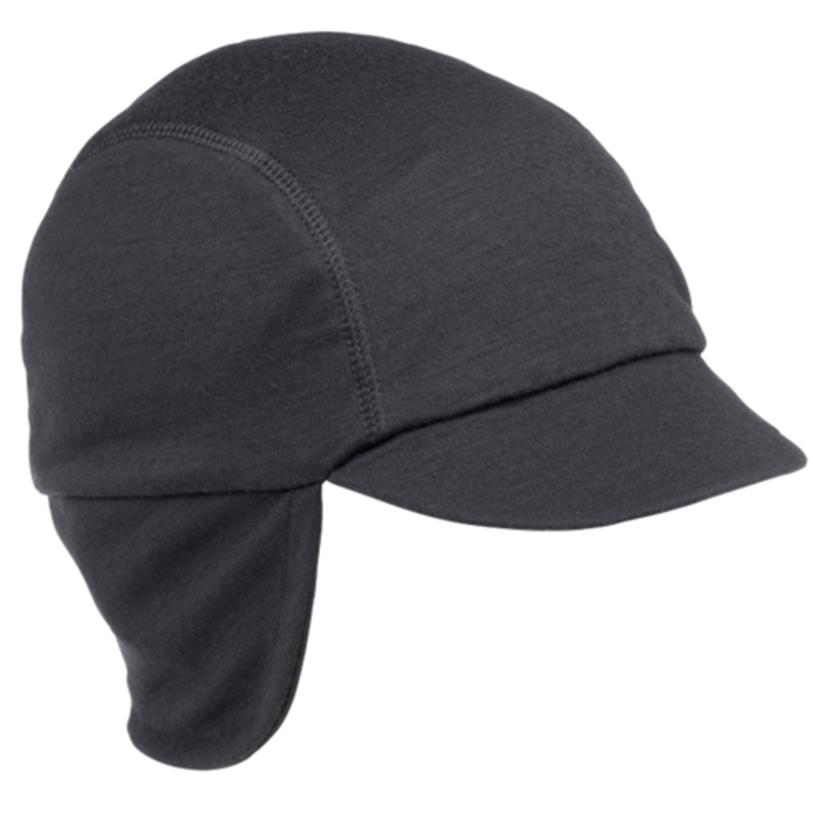 45NRTH Cap - 45Nrth, Greazy Wool Cycling Cap, Black,