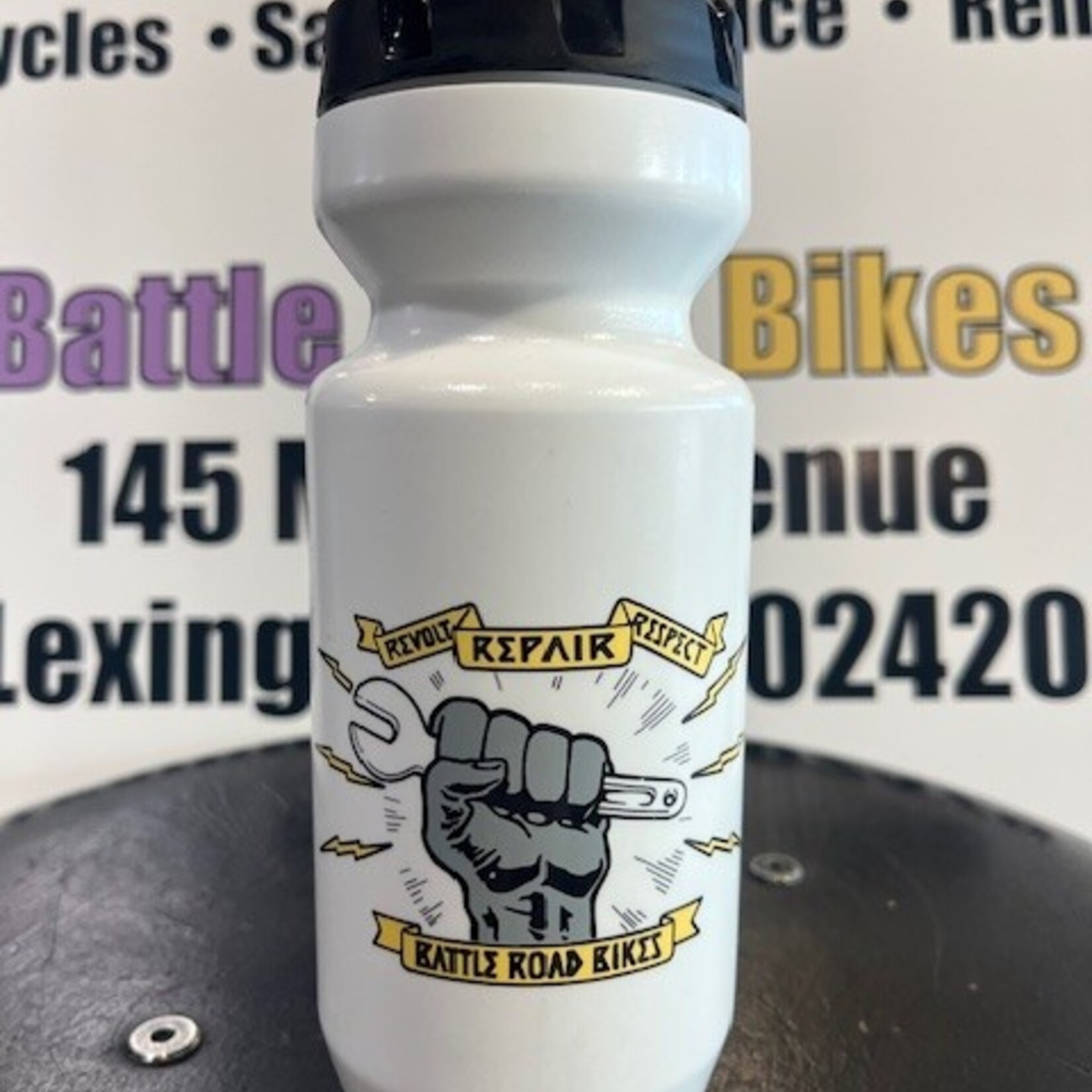Battle Road Bikes Small Water Bottles 22oz,