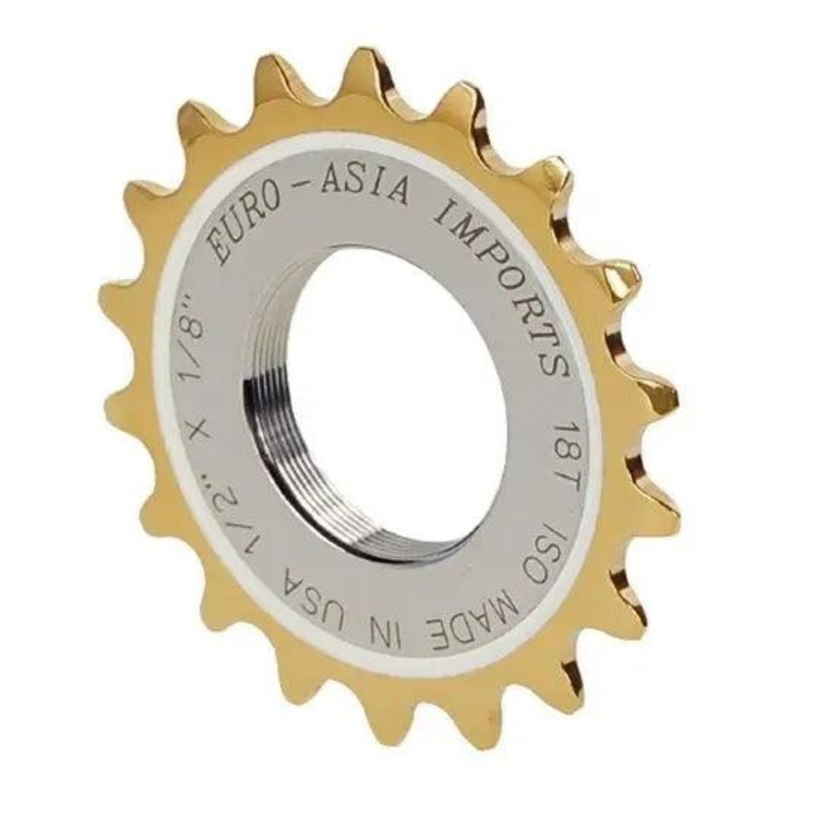 EAI Cog - Euro Asia Imports Gold Medal Pro Track, 18t - 1/8"