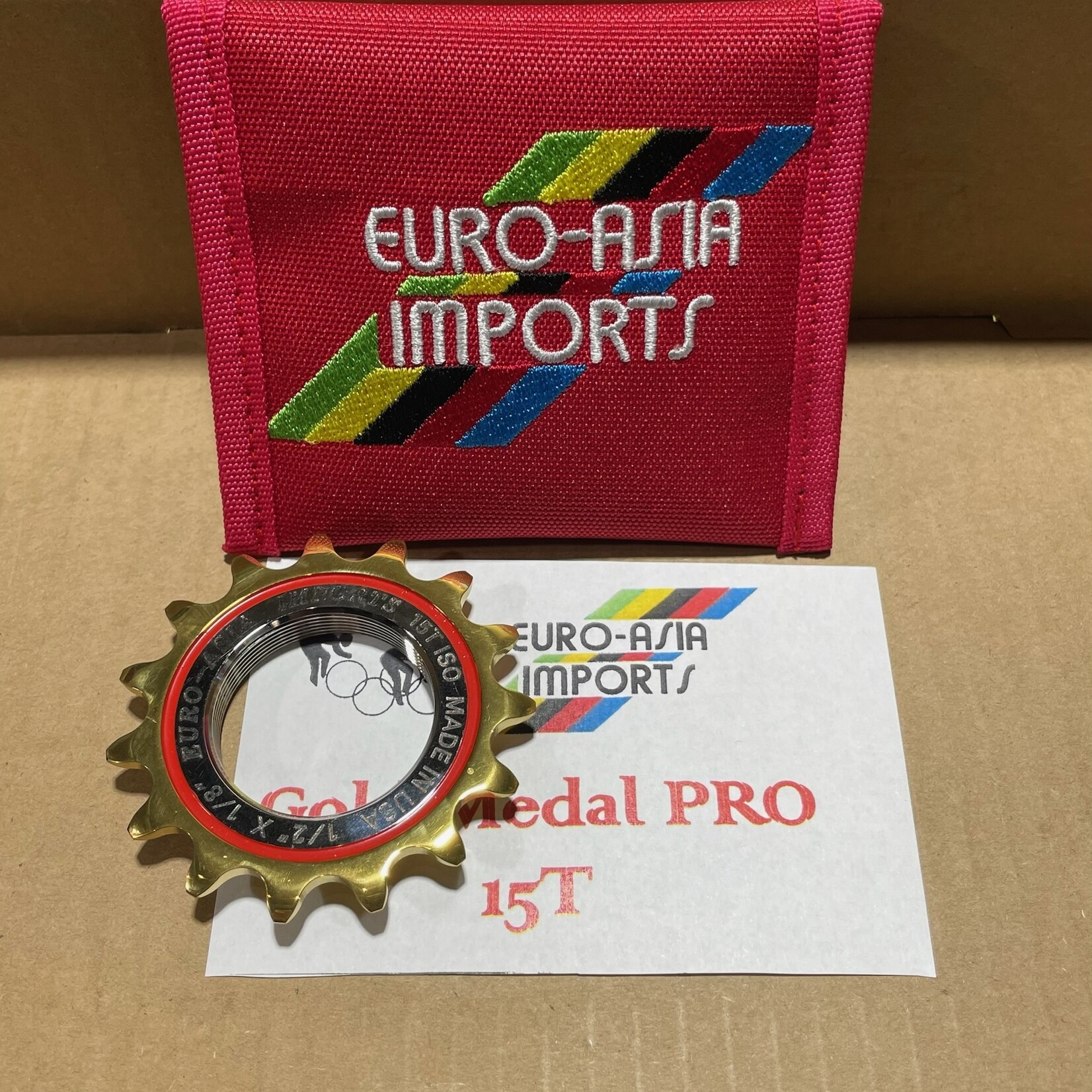 EAI Cog - Euro Asia Imports Gold Medal Pro Track, 15t - 1/8"