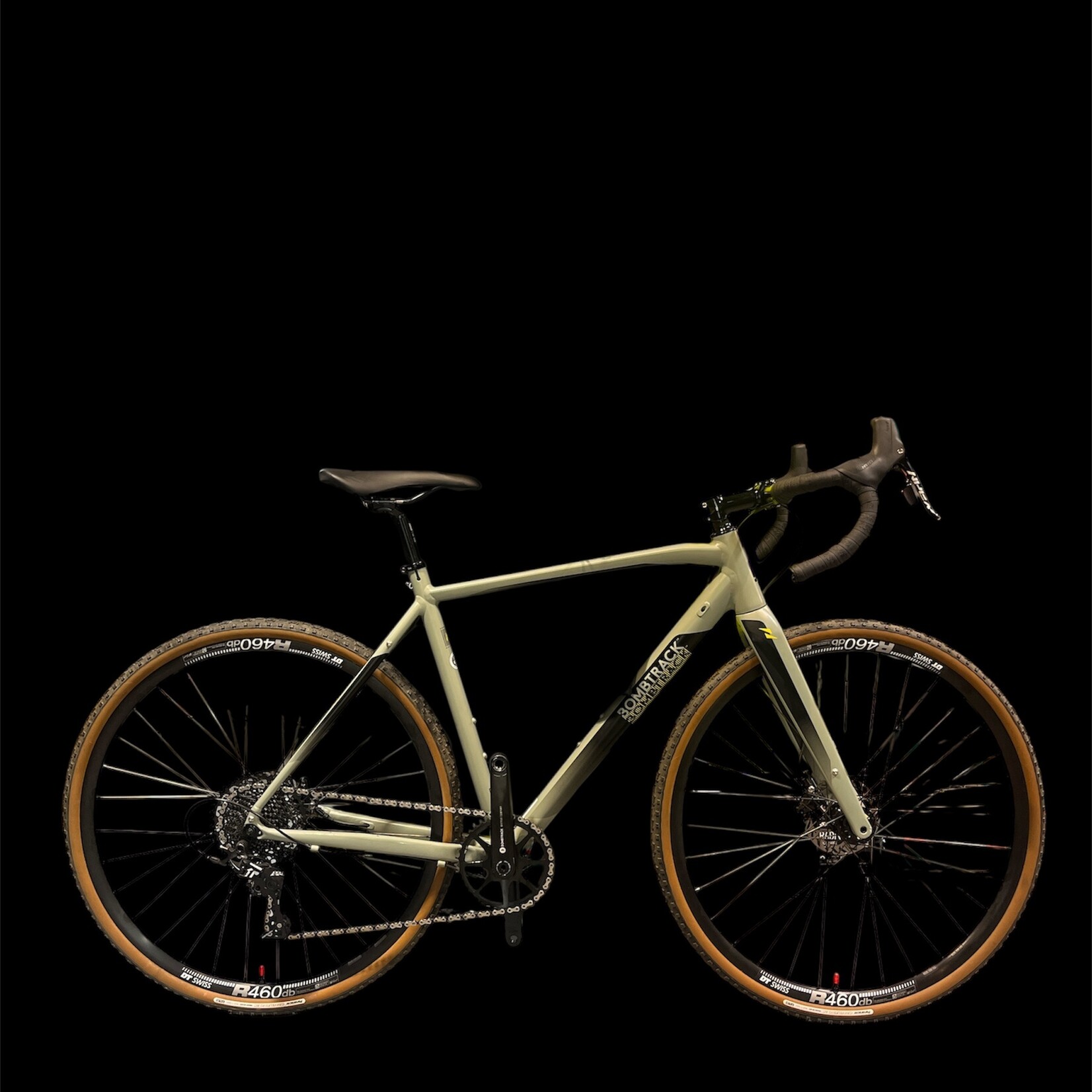 Bombtrack Complete Bike - Bombtrack Tension 1, M/58, Grey - Handbuilt wheels  - Zipp tape