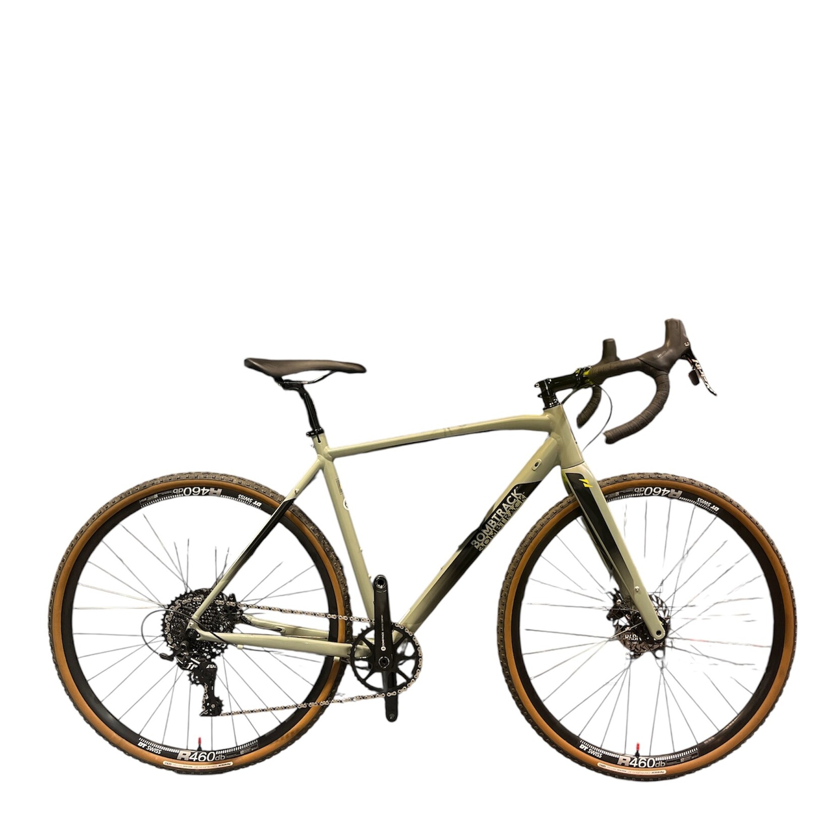 Bombtrack Complete Bike - Bombtrack Tension 1, M/58, Grey - Handbuilt wheels  - Zipp tape