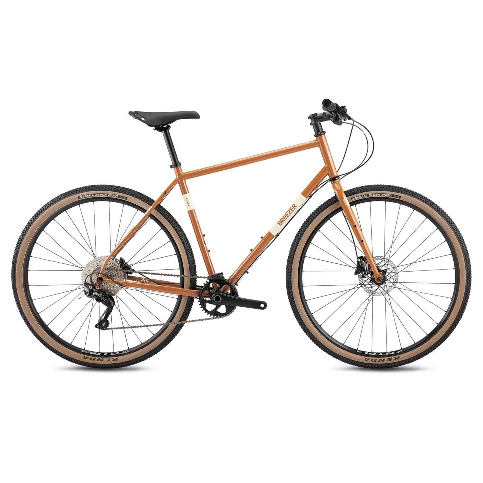 Breezer Complete Bike - Breezer Radar Cafe - Orange - 48 (Small) - Suggested 5'5" - 5'8"