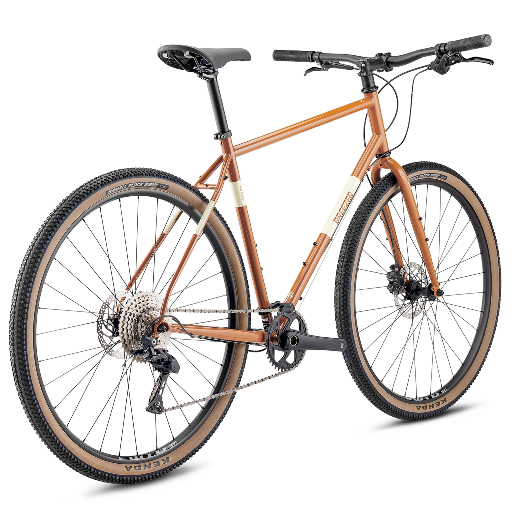 Breezer Complete Bike - Breezer Radar Cafe - Orange - 48 (Small) - Suggested 5'5" - 5'8"