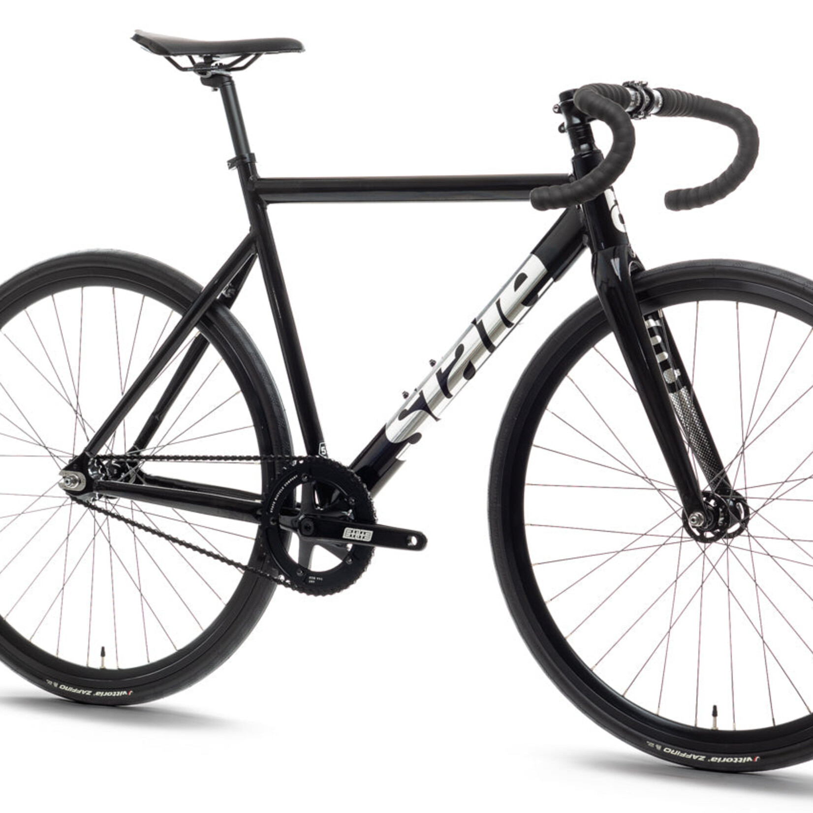 State Bicycle Co. Complete Bike - State Bicycle Co., 6061 Black Label Black/Mirror M - 55cm
