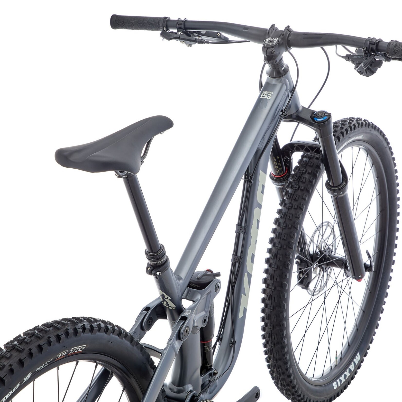 Kona Complete Bike - Kona 36e Process 153 Grey XL