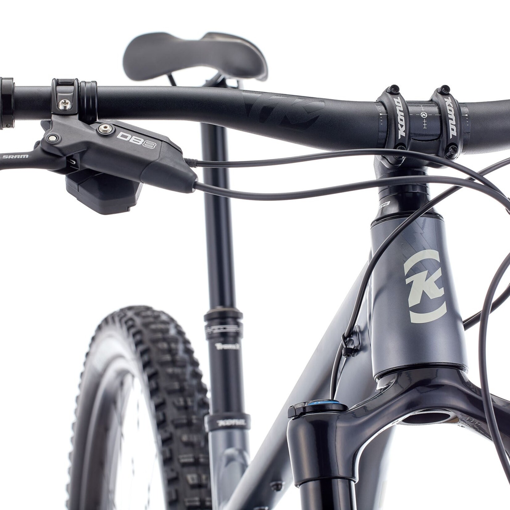 Kona Complete Bike - Kona 36e Process 153 Grey XL