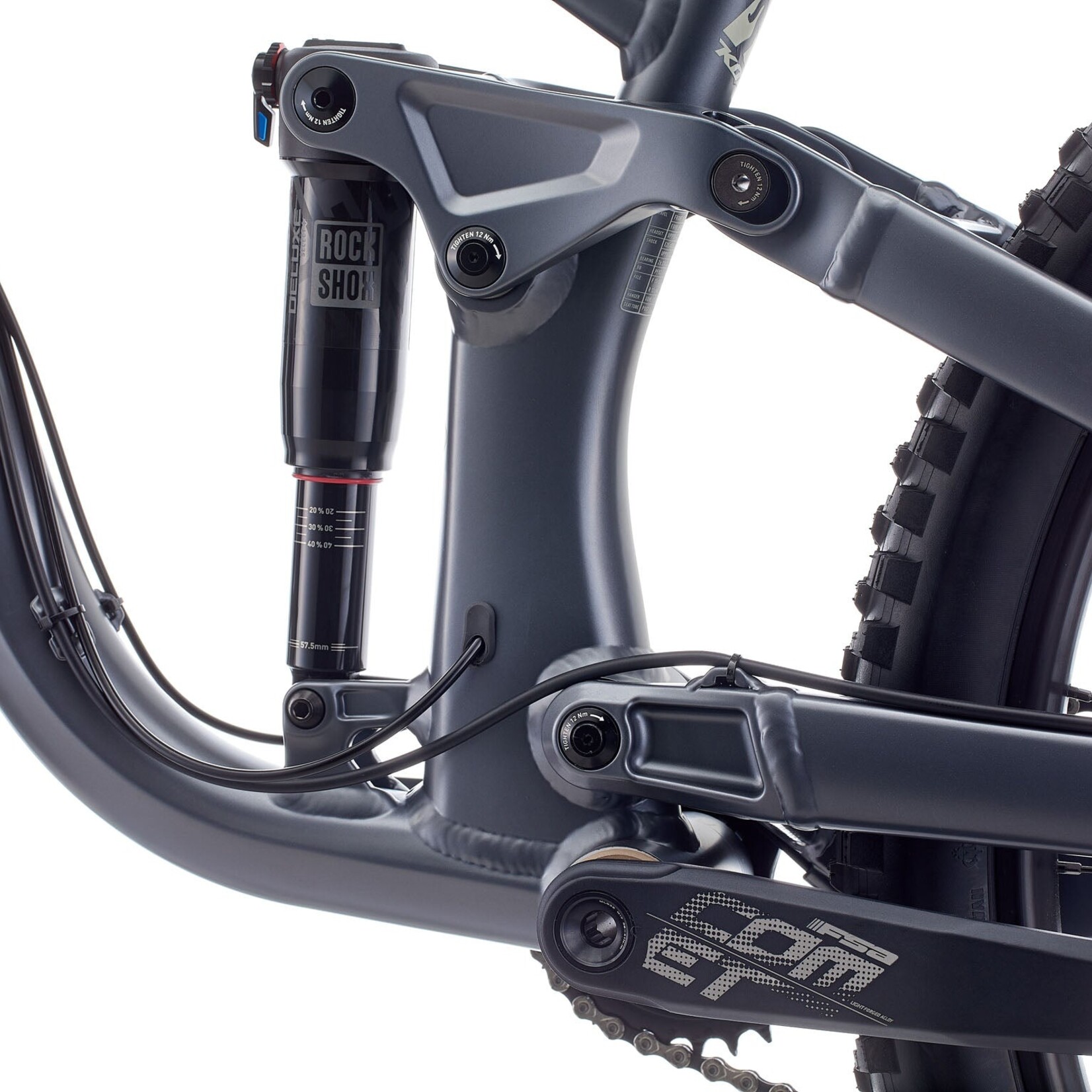 Kona Complete Bike - Kona 36e Process 153 Grey XL