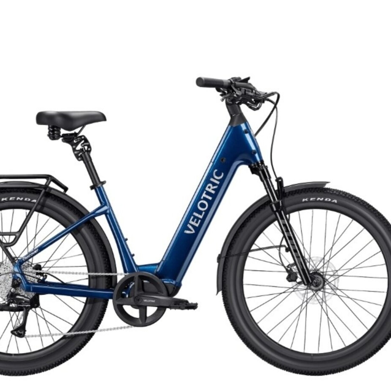 Complete Bike - Velotric Discover 3 - Regular - StepThru - Lemans Blue
