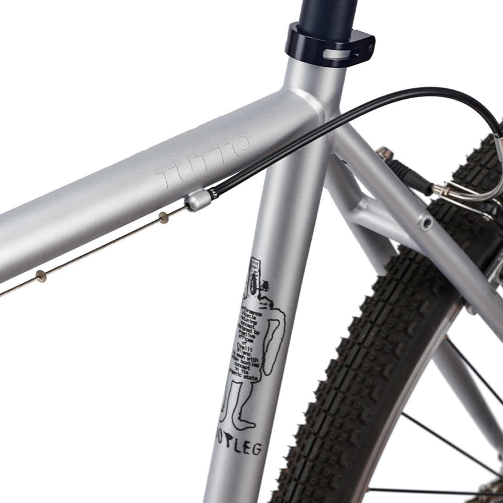 Cinelli Complete Bike - Cinelli - Tutto Plus Silver Bootleg, M