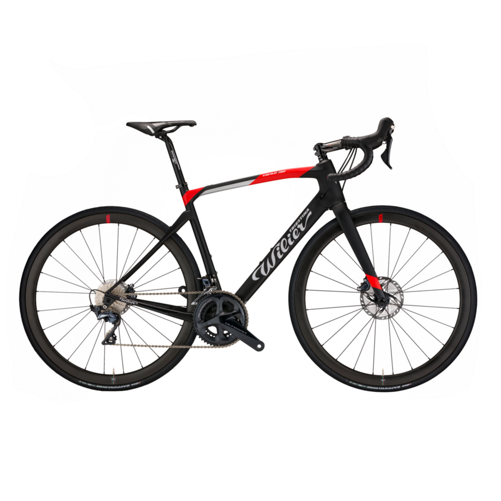 Wilier Complete Bike - Wilier - CENTO 1NDR, DISC 105 RS171, Black/Red, XL(56) *SEE NOTES*