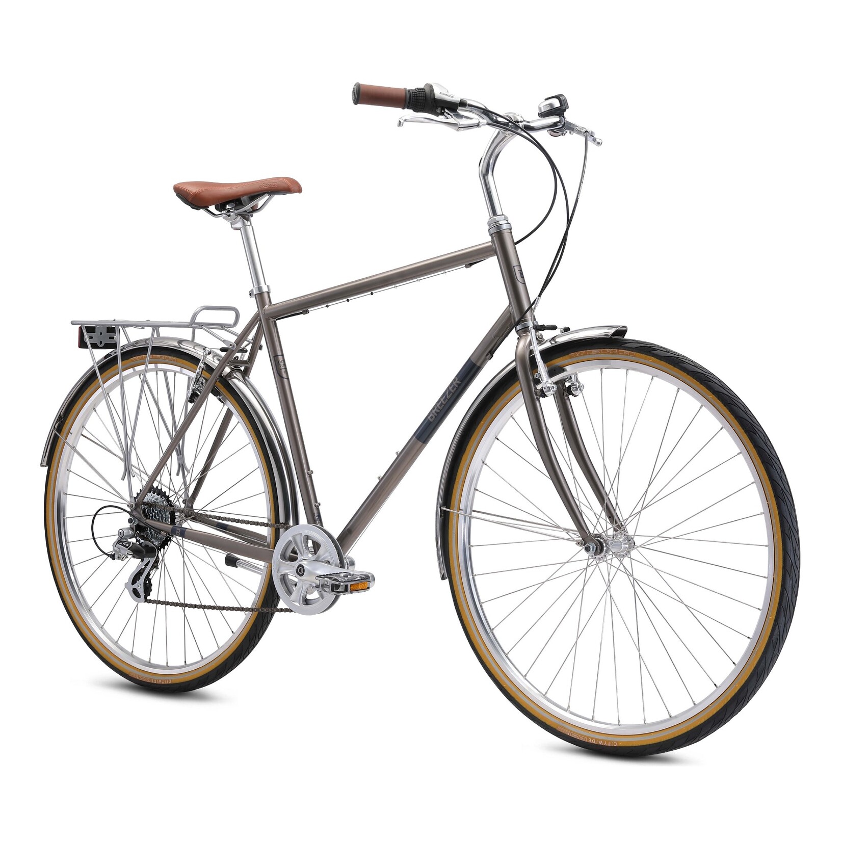 Breezer Complete Bike - Breezer Downtown EX - 52- Vintage Bronze
